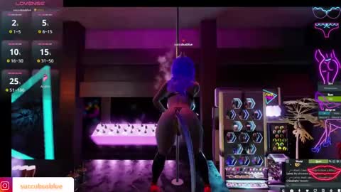 Snapshot of little_doll25 chatting on 16, 2, 2025 Succubus Blue online show from 16, 2, 2025
