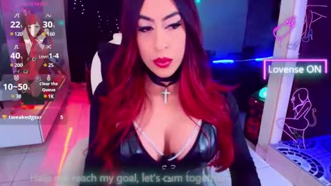 Snapshot of lizagothdoll chatting on 23, 1, 2025 Liza Goth online show from 23, 1, 2025