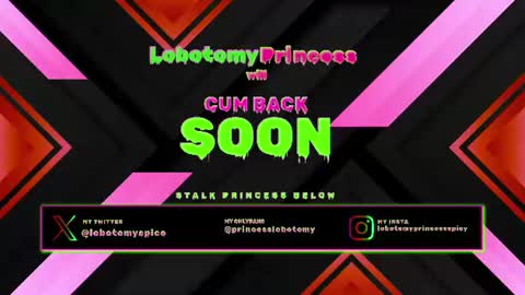 Snapshot of lobotomyprincess chatting on 3, 7, 2026 LobotomyPrincess online show from 3, 7, 2026