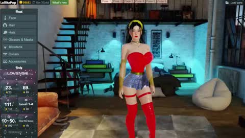 Snapshot of lollita__pop chatting on 26, 10, 2025 ANNE online show from 26, 10, 2025