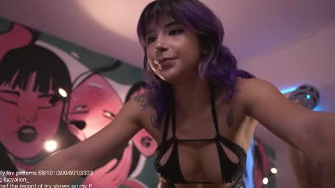 Snapshot of lucyallenx chatting on 6, 7, 2026 Lucy Alien online show from 6, 7, 2026