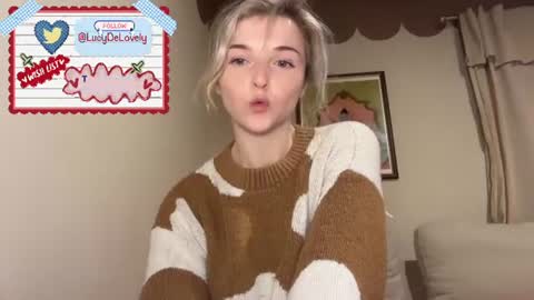 Snapshot of lucydelovely chatting on 20, 6, 2026 Lucy online show from 20, 6, 2026