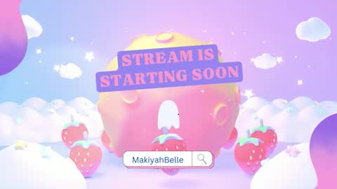 MakiyahBelle online show from 23, 3, 2026