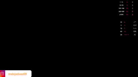 Snapshot of malejadiaz_ chatting on 27, 7, 2026 Maleja Diaz online show from 27, 7, 2026