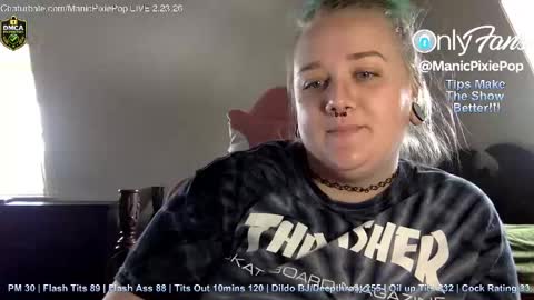 ManicPixiePop online show from 23, 2, 2026