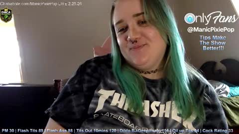 ManicPixiePop online show from 25, 2, 2026