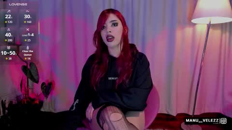 Snapshot of manu_nyx chatting on 13, 1, 2026 manu velezz Help me to get to 100 thumbs ups Tip 25tks Rate me online show from 13, 1, 2026