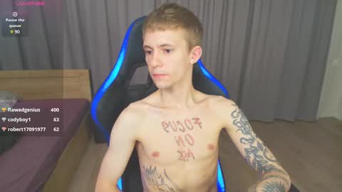 Snapshot of max_gen chatting on 10, 2, 2025 Max Gen with tats 24years And Ethan without tats 20 years online show from 10, 2, 2025