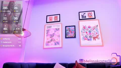 Melissa 3 online show from 13, 5, 2026