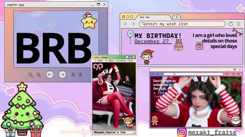Snapshot of meraki_fraise chatting on 23, 12, 2024 online show from 23, 12, 2024
