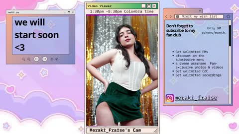 Snapshot of meraki_fraise chatting on 27, 1, 2025 online show from 27, 1, 2025