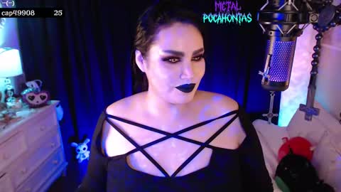 Snapshot of metalpocahotass chatting on 11, 9, 2025 MetalPocahotass online show from 11, 9, 2025