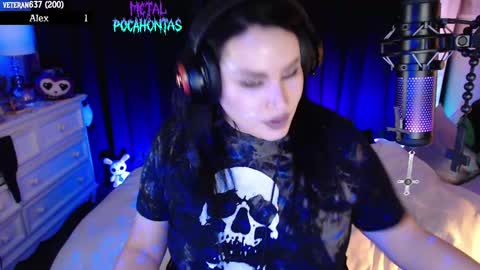 Snapshot of metalpocahotass chatting on 12, 9, 2025 MetalPocahotass online show from 12, 9, 2025