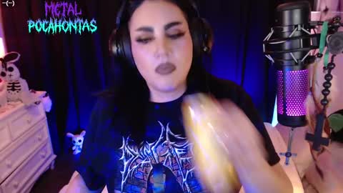 Snapshot of metalpocahotass chatting on 21, 10, 2025 MetalPocahotass online show from 21, 10, 2025