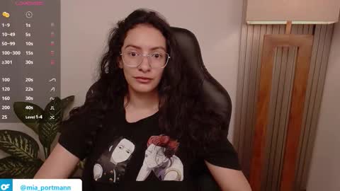 Snapshot of miaportman chatting on 3, 3, 2026 MIAPORTMANN online show from 3, 3, 2026