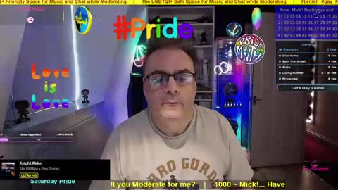 Professional Moderator  Mick Mickey online show from 9, 5, 2026