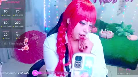 Snapshot of milkysakura chatting on 10, 2, 2025 Abby  Lilia online show from 10, 2, 2025