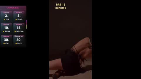 misskristel online show from 15, 10, 2025