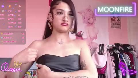 Snapshot of moonfiredance chatting on 5, 1, 2026 Nicky online show from 5, 1, 2026