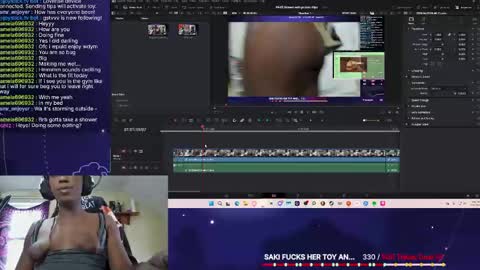 SakiWuff online show from 14, 4, 2026