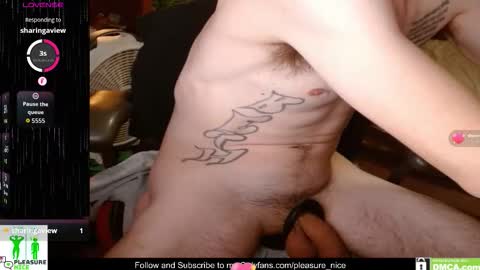 Snapshot of nickpleasurenice chatting on 8, 1, 2026 Nick Pleasure Nice online show from 8, 1, 2026