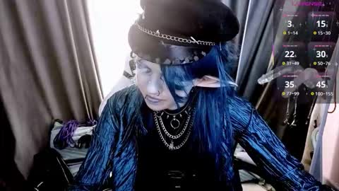 Snapshot of noellegothicshadow chatting on 4, 10, 2025 Elly online show from 4, 10, 2025