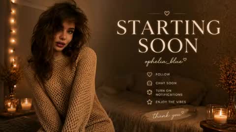 ophelia blue online show from 13, 5, 2026