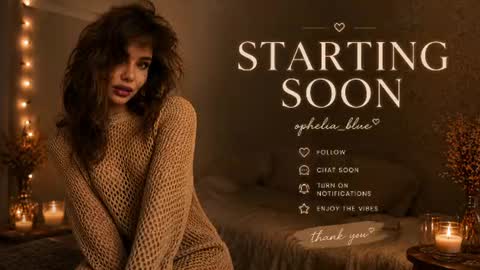 ophelia blue online show from 10, 6, 2026