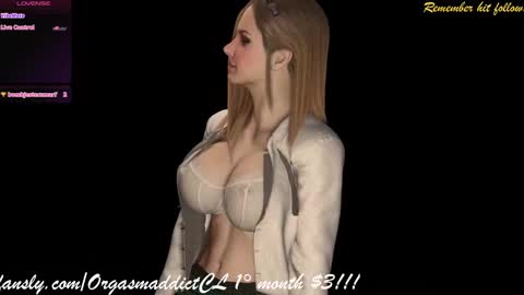 Snapshot of orgasmaddictcl chatting on 22, 2, 2025 orgasmaddictcl online show from 22, 2, 2025