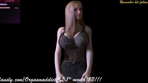 Snapshot of orgasmaddictcl chatting on 25, 2, 2025 orgasmaddictcl online show from 25, 2, 2025