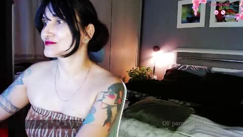 My alter ego Betinna Flowers - a tattooed Miss  -   Are you missing me come in here  -  online show from 23, 4, 2026