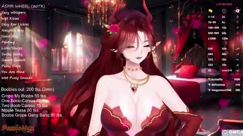 Snapshot of passionyx chatting on 16, 2, 2025 Succubus Nyx online show from 16, 2, 2025