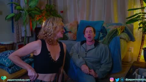 Snapshot of peppermintdusty chatting on 5, 12, 2024 Peppermint and Dusty online show from 5, 12, 2024