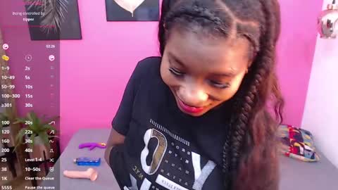 Snapshot of petitelittleebony chatting on 24, 2, 2025 little sharon online show from 24, 2, 2025
