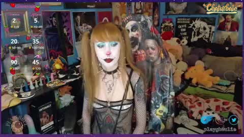 Snapshot of playgh0ul chatting on 4, 10, 2025 playgh0ul Ghoulie online show from 4, 10, 2025