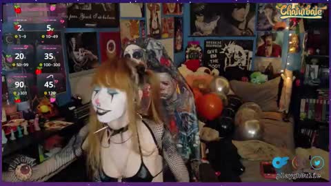 Snapshot of playgh0ul chatting on 26, 10, 2025 playgh0ul Ghoulie online show from 26, 10, 2025