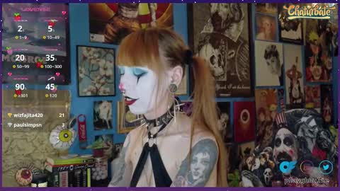 Snapshot of playgh0ul chatting on 8, 11, 2025 playgh0ul Ghoulie online show from 8, 11, 2025