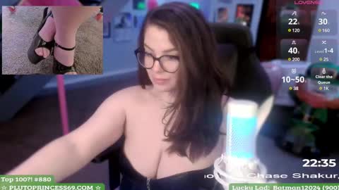 Snapshot of plutoprincess69 chatting on 7, 3, 2025 Pluto Princess online show from 7, 3, 2025