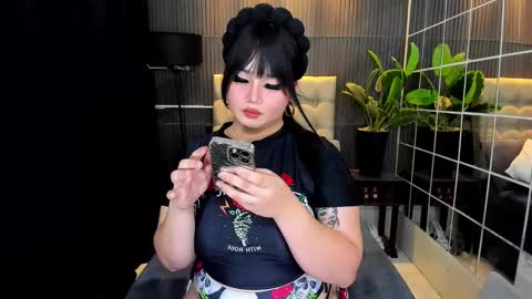 Snapshot of princesshugecummer chatting on 3, 3, 2025 Astrid Ley online show from 3, 3, 2025