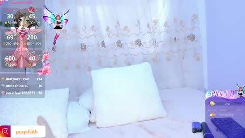 Purple Lilith online show from 25, 2, 2025