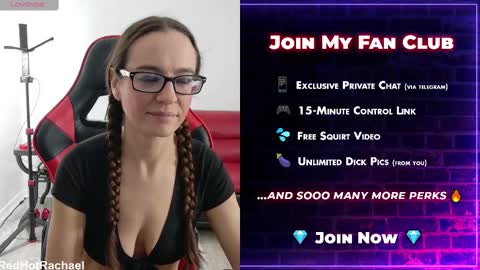 Red Hot Rachael online show from 8, 11, 2025