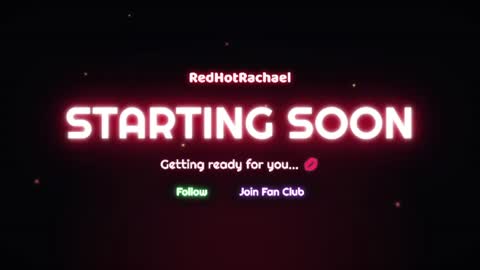 Red Hot Rachael online show from 13, 6, 2026