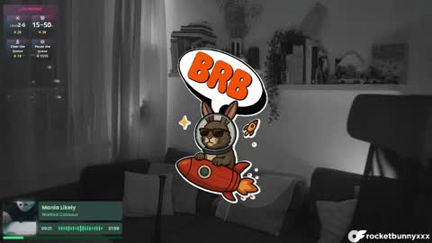 Snapshot of rocketbunnyxxx chatting on 14, 4, 2026 Rocket Bunny online show from 14, 4, 2026