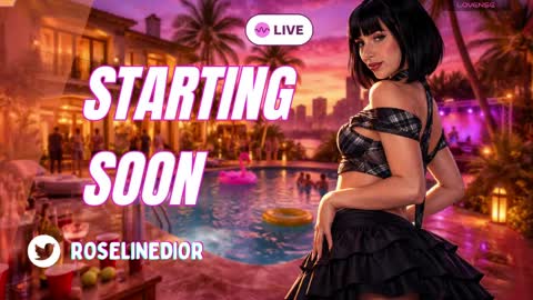 Lyla OF roselinedior online show from 9, 4, 2026