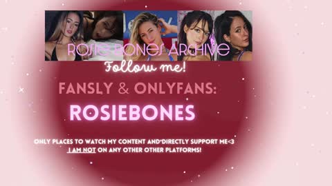 Rosie Bones online show from 6, 10, 2025