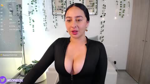 Snapshot of s0phie_26 chatting on 21, 1, 2025 Sofia  Independent Model online show from 21, 1, 2025
