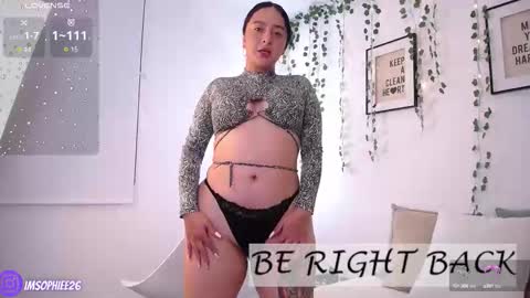 Snapshot of s0phie_26 chatting on 18, 9, 2025 Sofia  Independent Model online show from 18, 9, 2025