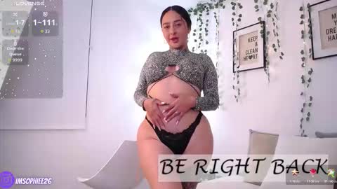 Snapshot of s0phie_26 chatting on 13, 1, 2026 Sofia Independent Model online show from 13, 1, 2026