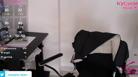 Snapshot of samanta_owen chatting on 4, 12, 2024 SAMANTA OWEN online show from 4, 12, 2024