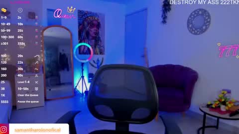 Snapshot of samantha_rolon chatting on 2, 5, 2026 Samatha online show from 2, 5, 2026